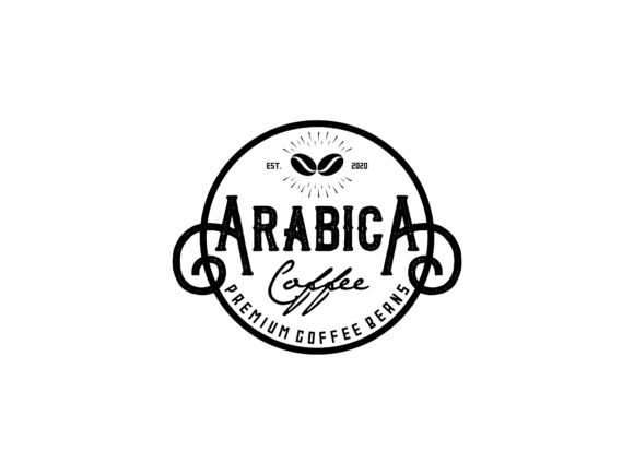 Arabica Coffee Premium Beans Graphics and Logos