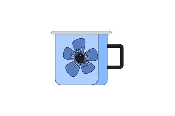 Blue Flower Cup Vector 3 Review