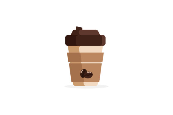 Coffee Drink Cup: Graphics for Editorial and Web Design
