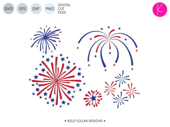 Fireworks Pack: Graphics and Crafts for Patriotic Design