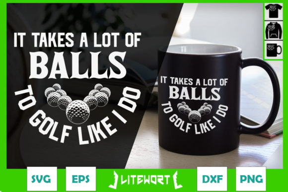 It Takes a Lot of Balls to Golf: Graphics & Crafts