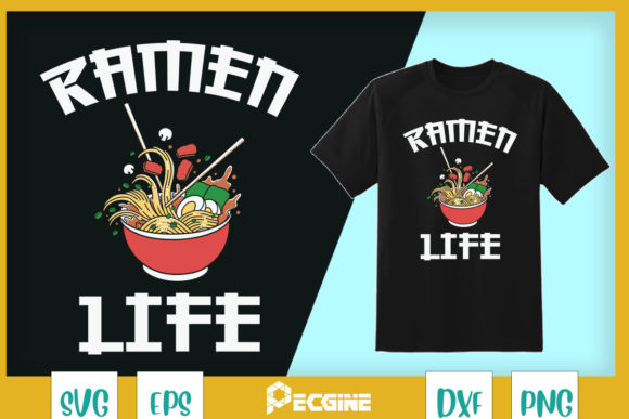 Ramen Noodle Anime Ramen Life Graphics