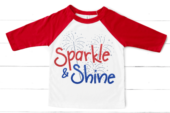 Sparkle Shine: Patriotic Embroidery Design