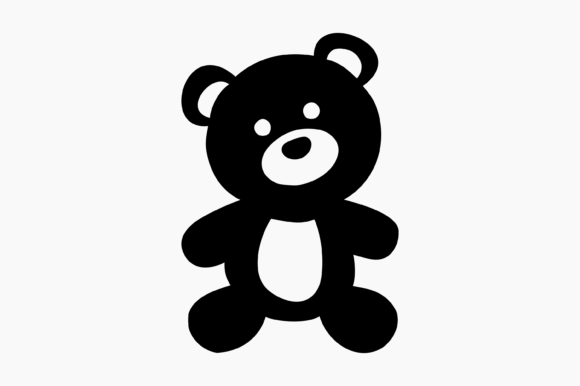 Teddy Bear Graphics for Crafts and Branding