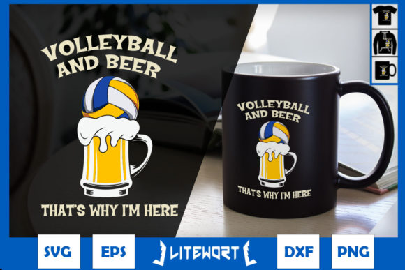 Volleyball and Beer That's Why I'm Here